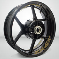 Dual Pack Inner Rim Tape Sticker Decal for Kawasaki ZX6R - Motorcycle stickers and decals