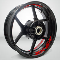 Dual Pack Inner Rim Tape Sticker Decal for Kawasaki ZX6R - Motorcycle stickers and decals