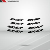 Dual Pack Inner Rim Tape Sticker Decal for Kawasaki ZX6R - Motorcycle stickers and decals