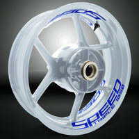Dual Pack Inner Rim Tape Sticker Decal for Triumph Speed Triple 1050 - Motorcycle stickers and decals