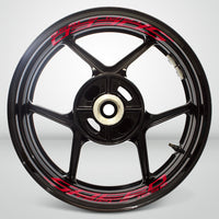 Dual Pack Inner Rim Tape Sticker Decal for Triumph Speed Triple 1050 - Motorcycle stickers and decals