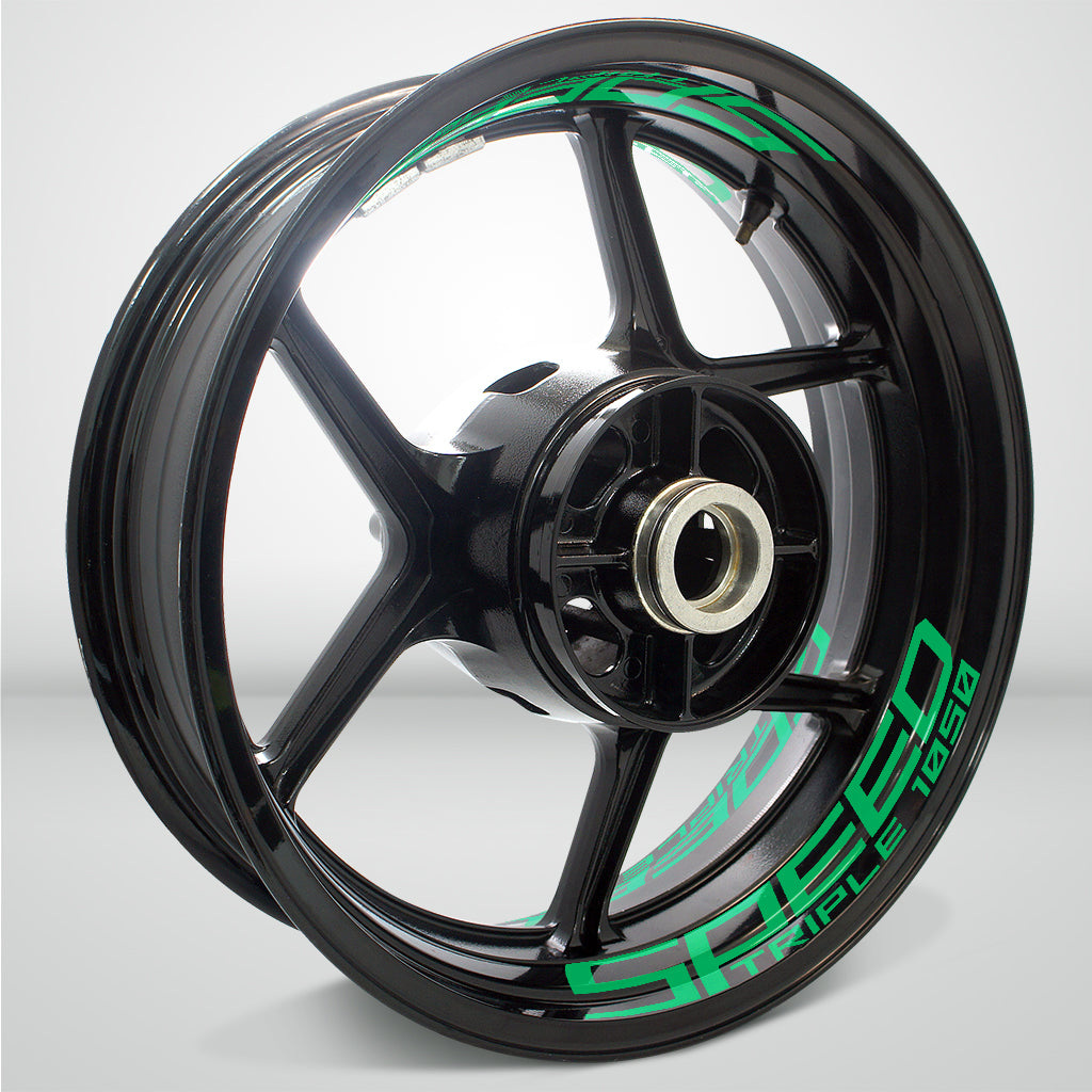 Dual Pack Inner Rim Tape Sticker Decal for Triumph Speed Triple 1050 - Motorcycle stickers and decals