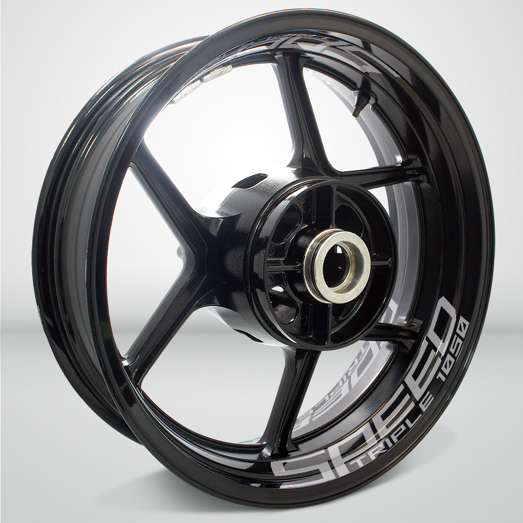 Dual Pack Inner Rim Tape Sticker Decal for Triumph Speed Triple 1050 - Motorcycle stickers and decals