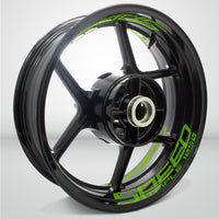 Dual Pack Inner Rim Tape Sticker Decal for Triumph Speed Triple 1050 - Motorcycle stickers and decals