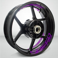 Dual Pack Inner Rim Tape Sticker Decal for Triumph Speed Triple 1050 - Motorcycle stickers and decals