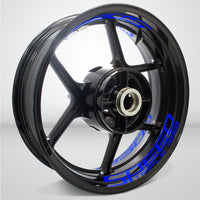 Dual Pack Inner Rim Tape Sticker Decal for Triumph Speed Triple 1050 - Motorcycle stickers and decals