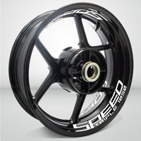Dual Pack Inner Rim Tape Sticker Decal for Triumph Speed Triple 1050 - Motorcycle stickers and decals