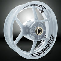 Dual Pack Inner Rim Tape Sticker Decal for Triumph Speed Triple 1050 - Motorcycle stickers and decals