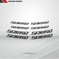 Dual Pack Inner Rim Tape Sticker Decal for Triumph Speed Triple 1050 - Motorcycle stickers and decals