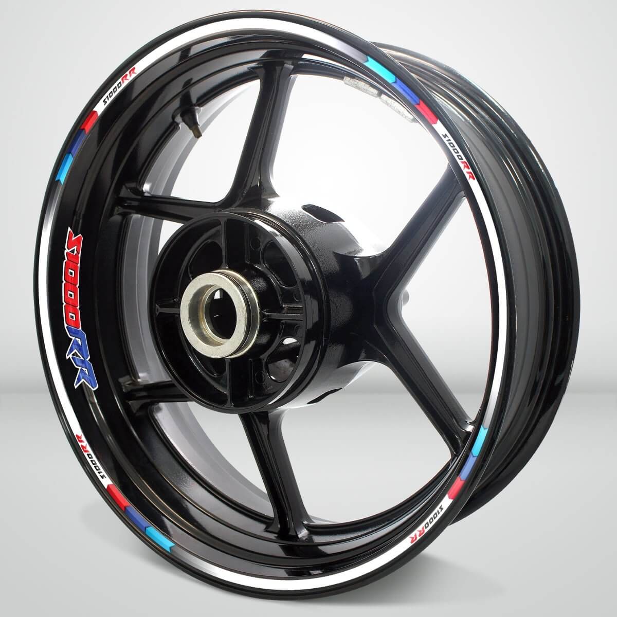 BMW Motorsport S1000RR Reflective wheel stickers rim stripes