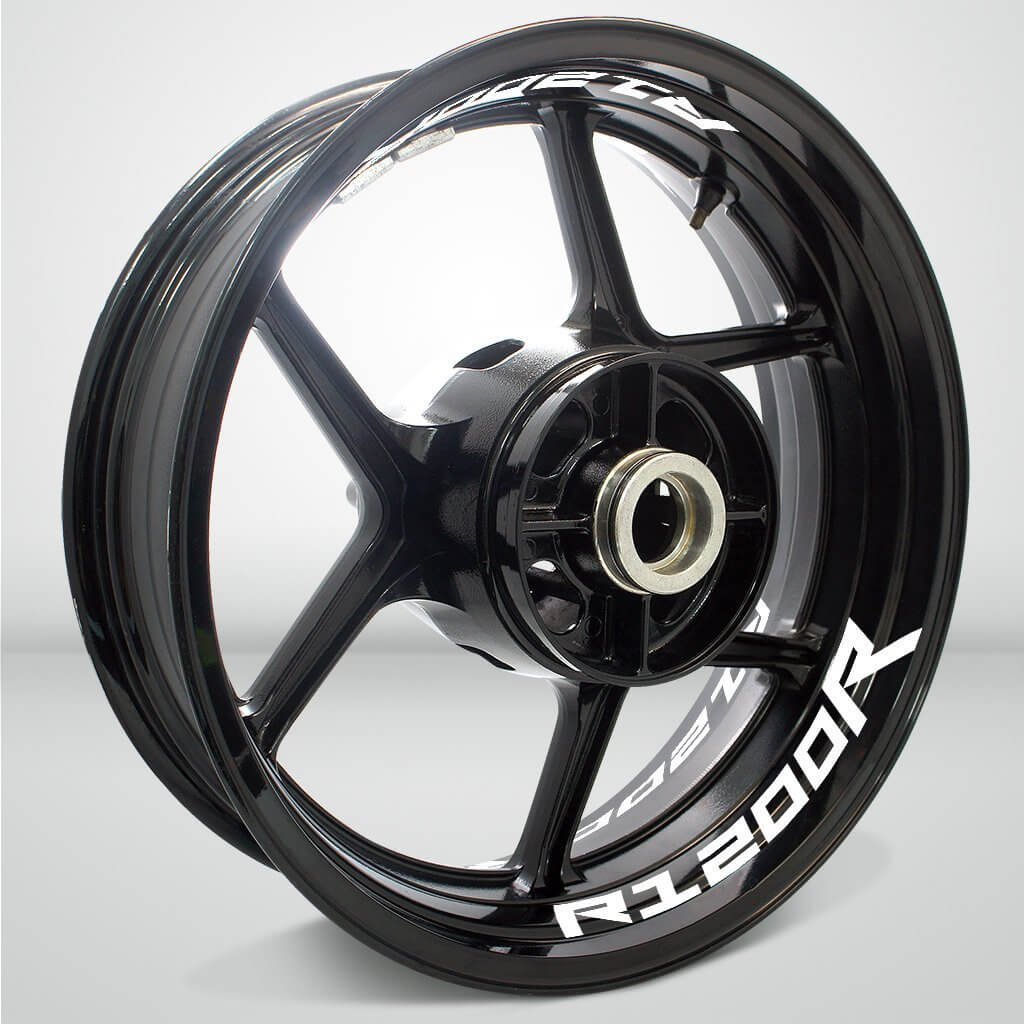 Dual Pack Inner Rim Tape Sticker Decal for BMW R1200R - Motorcycle stickers and decals