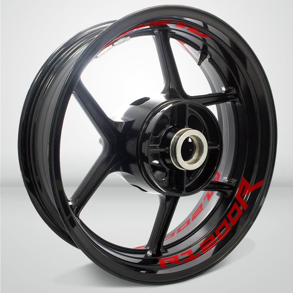 Dual Pack Inner Rim Tape Sticker Decal for BMW R1200R - Motorcycle stickers and decals