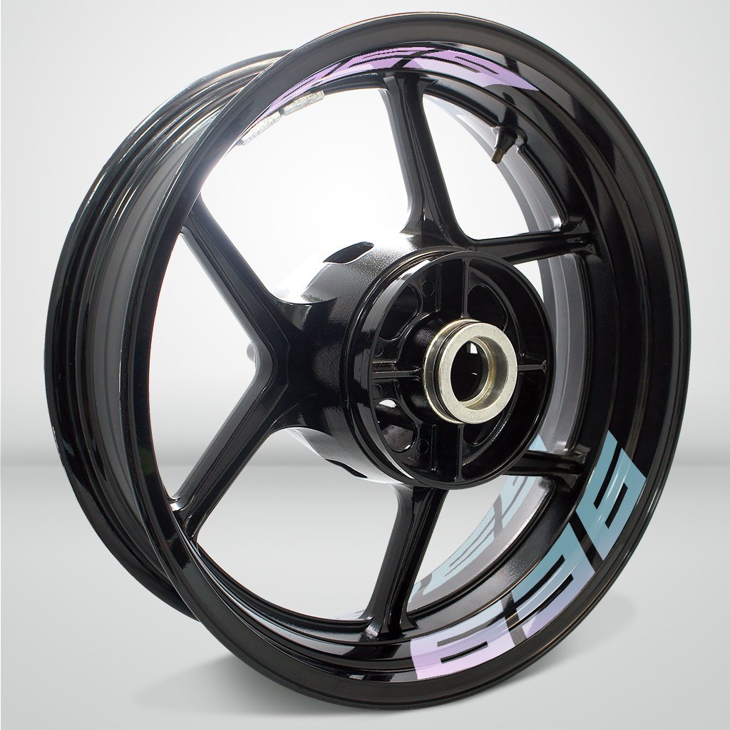 Dual Pack Inner Rim Tape Sticker Decal for Kawasaki Ninja 636 - Motorcycle stickers and decals