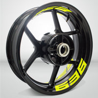 Dual Pack Inner Rim Tape Sticker Decal for Kawasaki Ninja 636 - Motorcycle stickers and decals