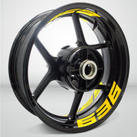 Dual Pack Inner Rim Tape Sticker Decal for Kawasaki Ninja 636 - Motorcycle stickers and decals