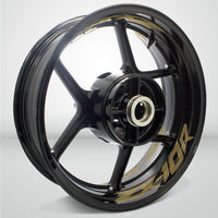 Dual Pack Inner Rim Tape Sticker Decal for Kawasaki ZX10R - Motorcycle stickers and decals