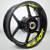 Dual Pack Inner Rim Tape Sticker Decal for Kawasaki ZX10R - Motorcycle stickers and decals