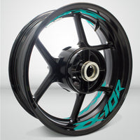 Dual Pack Inner Rim Tape Sticker Decal for Kawasaki ZX10R - Motorcycle stickers and decals