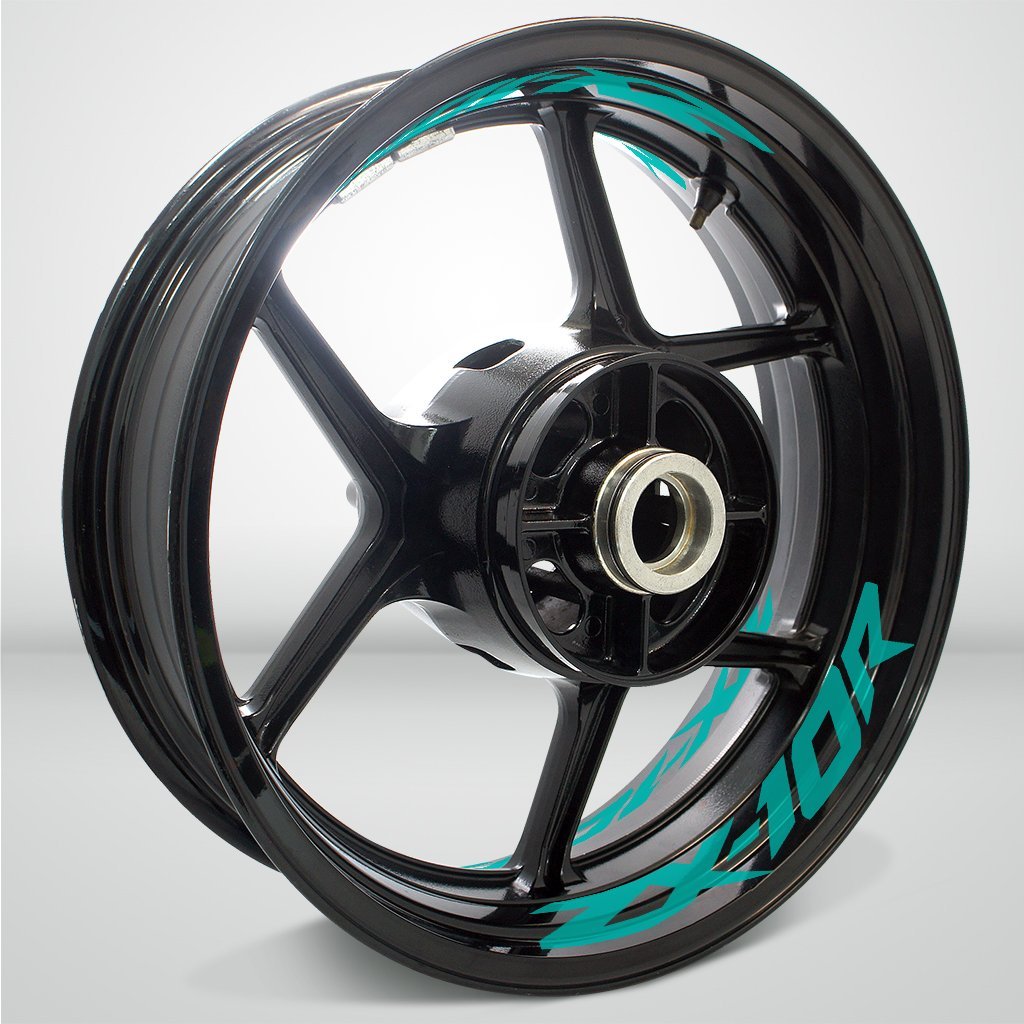 Dual Pack Inner Rim Tape Sticker Decal for Kawasaki ZX10R - Motorcycle stickers and decals