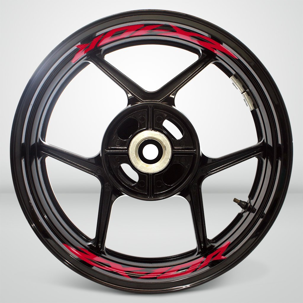 Dual Pack Inner Rim Tape Sticker Decal for Kawasaki ZX10R - Motorcycle stickers and decals