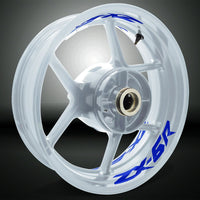 Dual Pack Inner Rim Tape Sticker Decal for Kawasaki ZX6R - Motorcycle stickers and decals