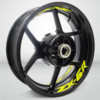 Dual Pack Inner Rim Tape Sticker Decal for Kawasaki ZX6R - Motorcycle stickers and decals