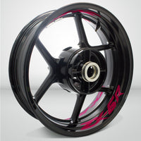 Dual Pack Inner Rim Tape Sticker Decal for Kawasaki ZX6R - Motorcycle stickers and decals