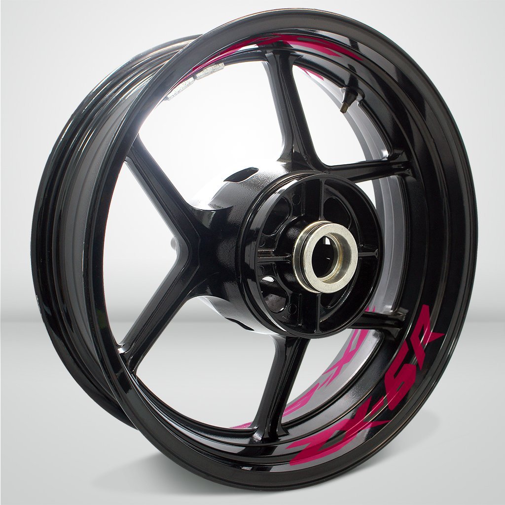 Dual Pack Inner Rim Tape Sticker Decal for Kawasaki ZX6R - Motorcycle stickers and decals
