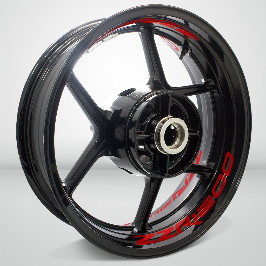 Dual Pack Inner Rim Tape Sticker Decal for Kawasaki ZZR 1200 - Motorcycle stickers and decals