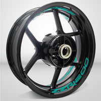 Dual Pack Inner Rim Tape Sticker Decal for Kawasaki ZZR 1200 - Motorcycle stickers and decals