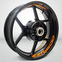 Dual Pack Inner Rim Tape Sticker Decal for Kawasaki ZZR 1200 - Motorcycle stickers and decals