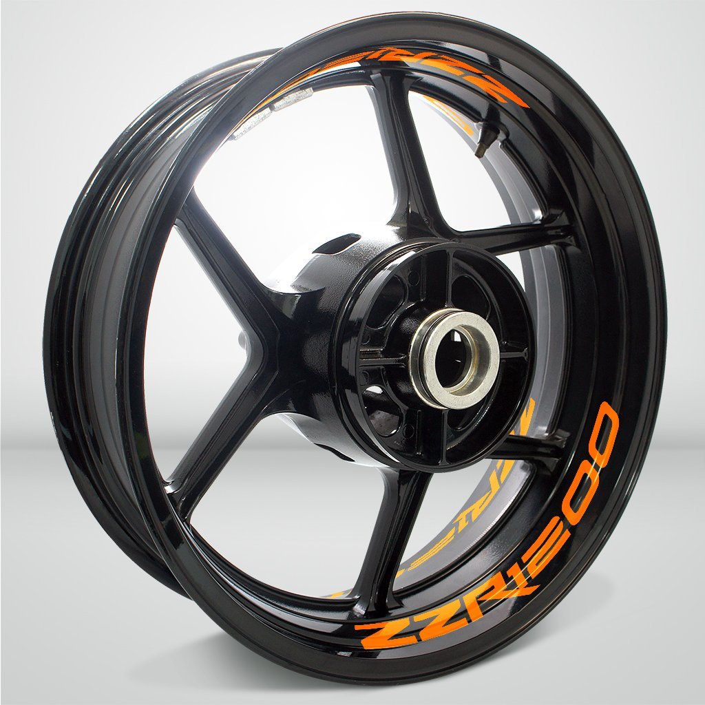 Dual Pack Inner Rim Tape Sticker Decal for Kawasaki ZZR 1200 - Motorcycle stickers and decals