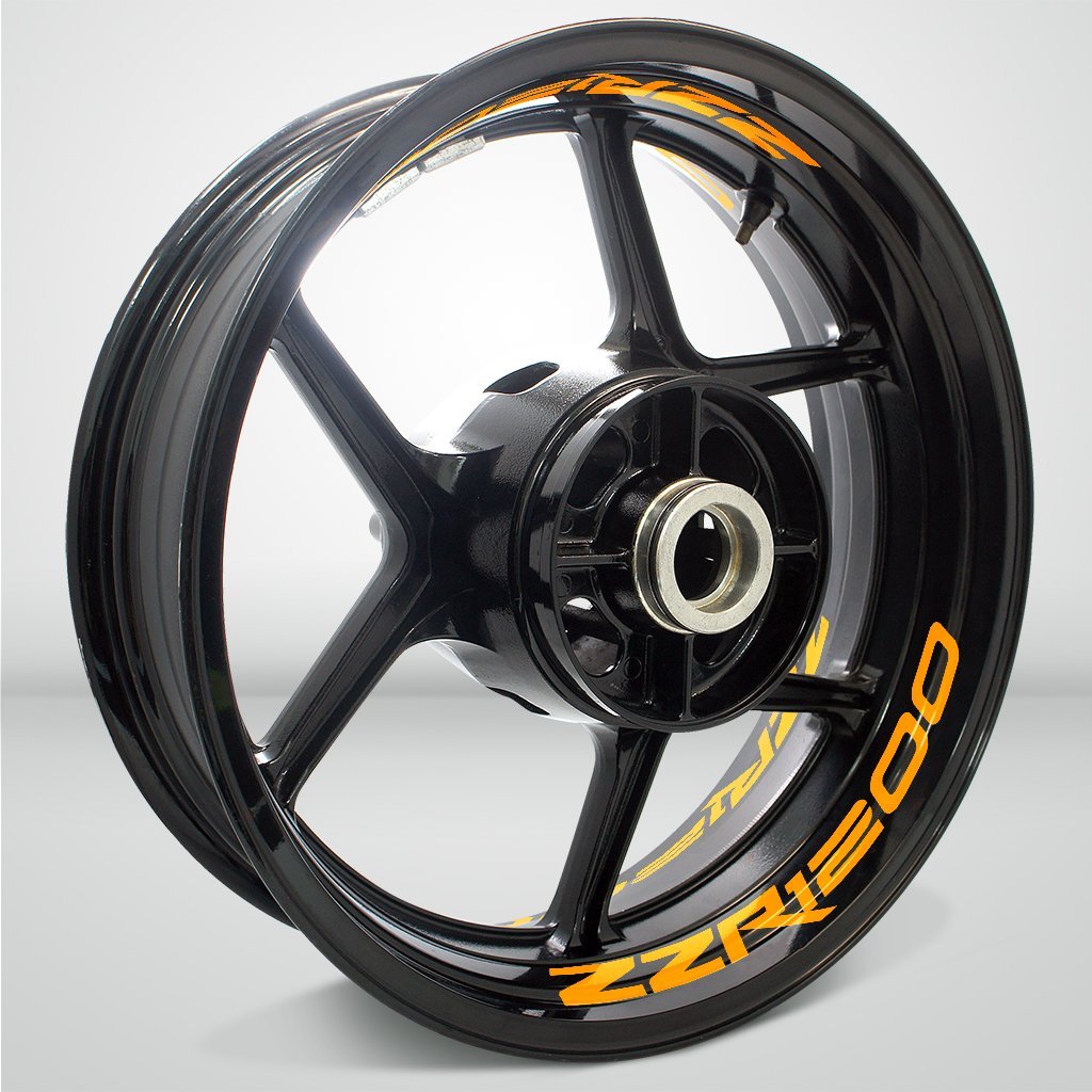 Dual Pack Inner Rim Tape Sticker Decal for Kawasaki ZZR 1200 - Motorcycle stickers and decals