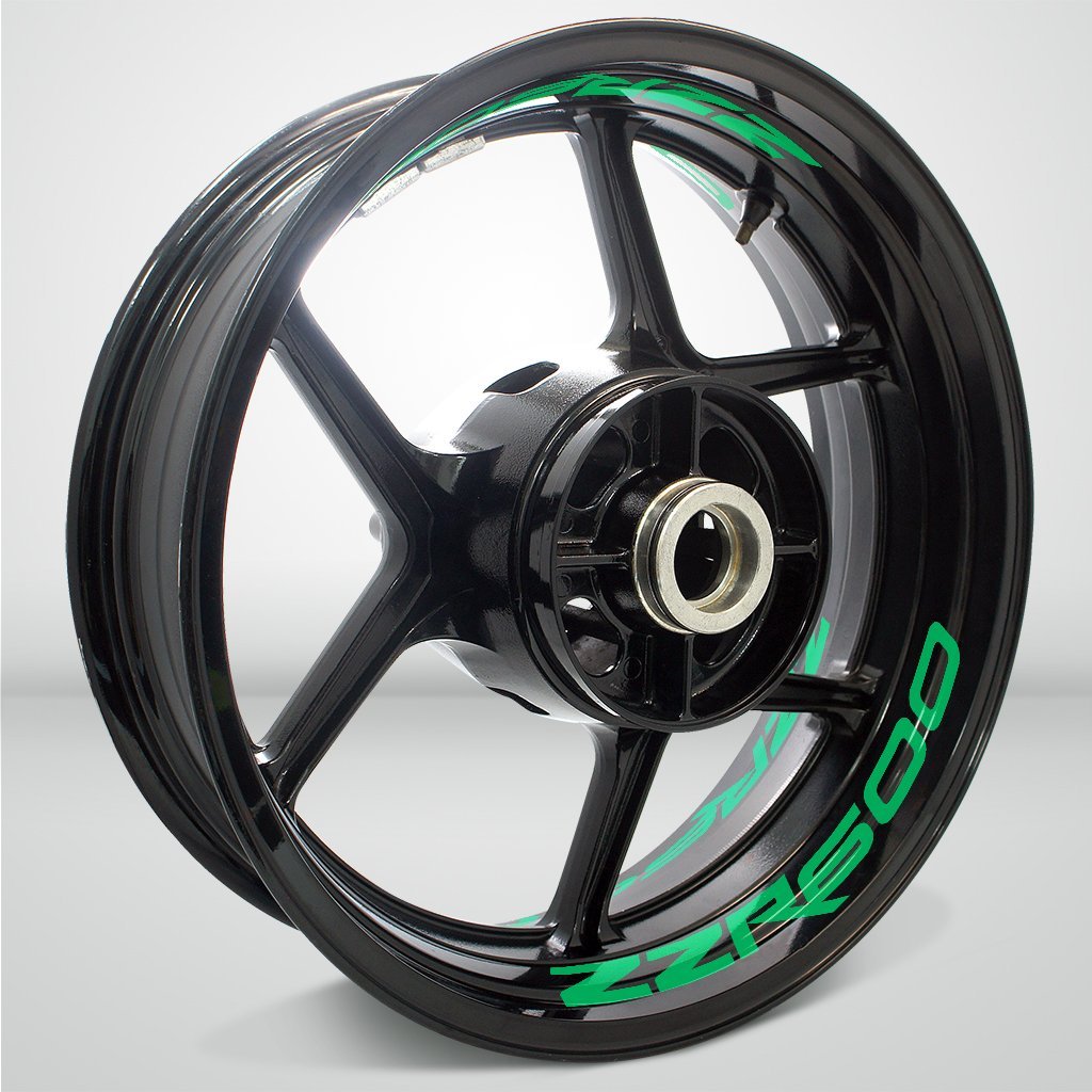 Dual Pack Inner Rim Tape Sticker Decal for Kawasaki ZZR 600 - Motorcycle stickers and decals