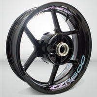 Dual Pack Inner Rim Tape Sticker Decal for Kawasaki ZZR 600 - Motorcycle stickers and decals