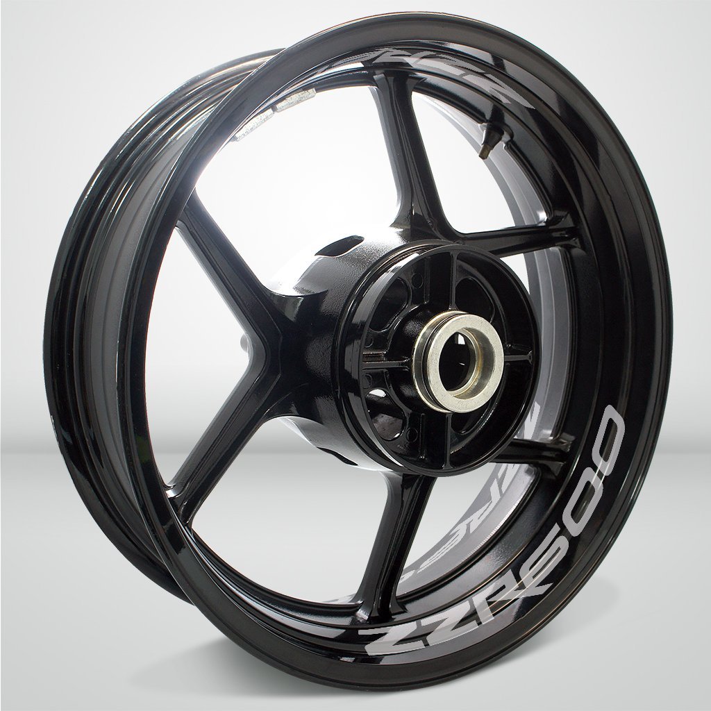 Dual Pack Inner Rim Tape Sticker Decal for Kawasaki ZZR 600 - Motorcycle stickers and decals
