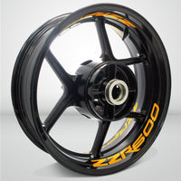 Dual Pack Inner Rim Tape Sticker Decal for Kawasaki ZZR 600 - Motorcycle stickers and decals