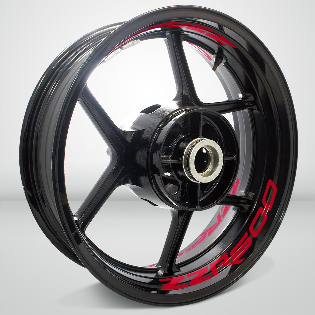 Dual Pack Inner Rim Tape Sticker Decal for Kawasaki ZZR 600 - Motorcycle stickers and decals