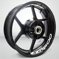 Dual Pack Inner Rim Tape Sticker Decal for Kawasaki ZZR 600 - Motorcycle stickers and decals