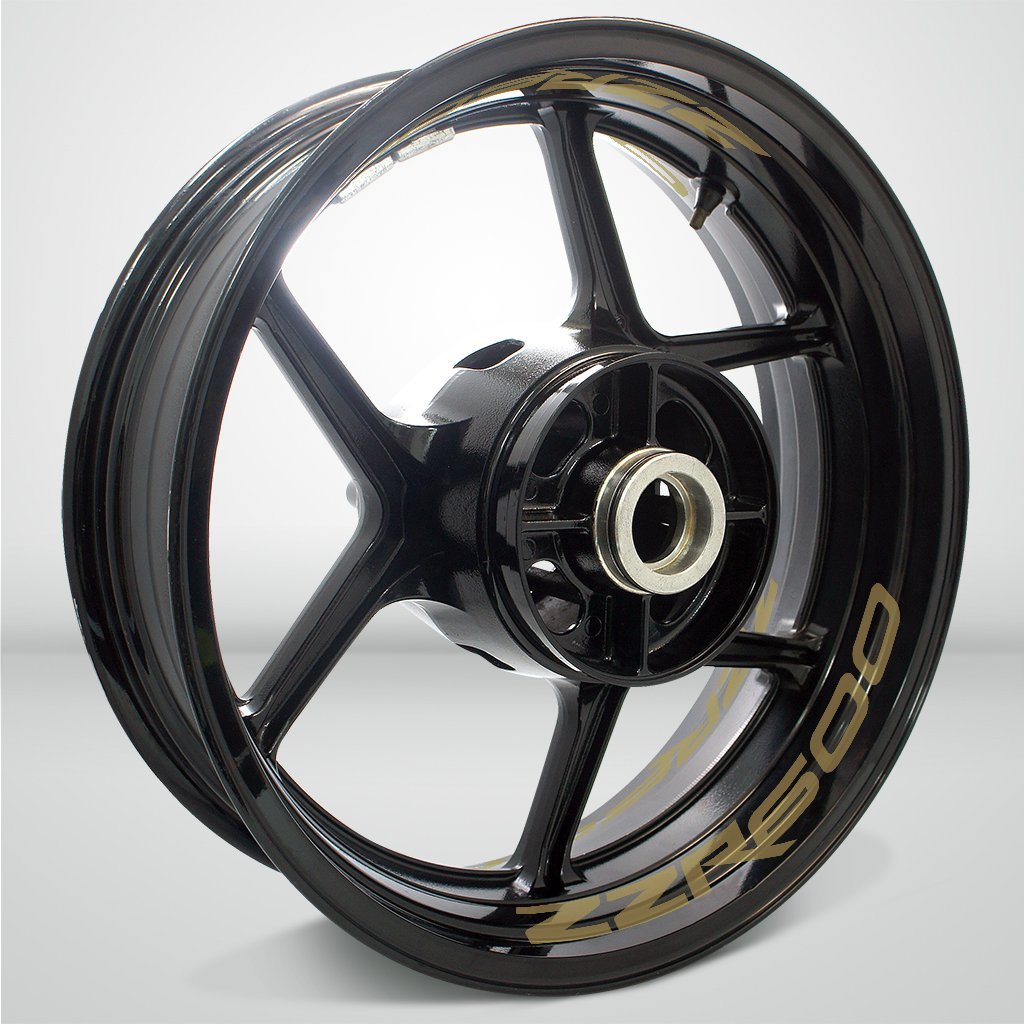 Dual Pack Inner Rim Tape Sticker Decal for Kawasaki ZZR 600 - Motorcycle stickers and decals