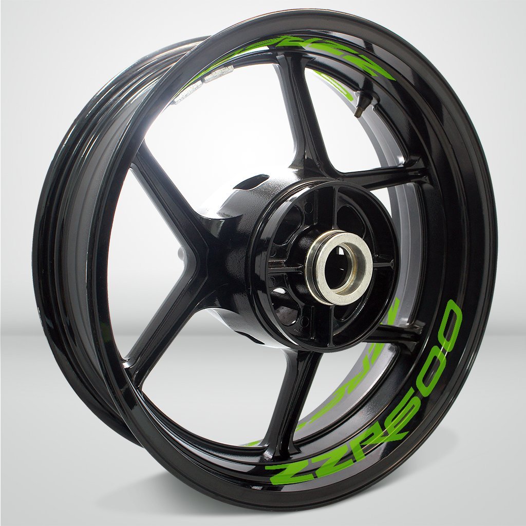 Dual Pack Inner Rim Tape Sticker Decal for Kawasaki ZZR 600 - Motorcycle stickers and decals