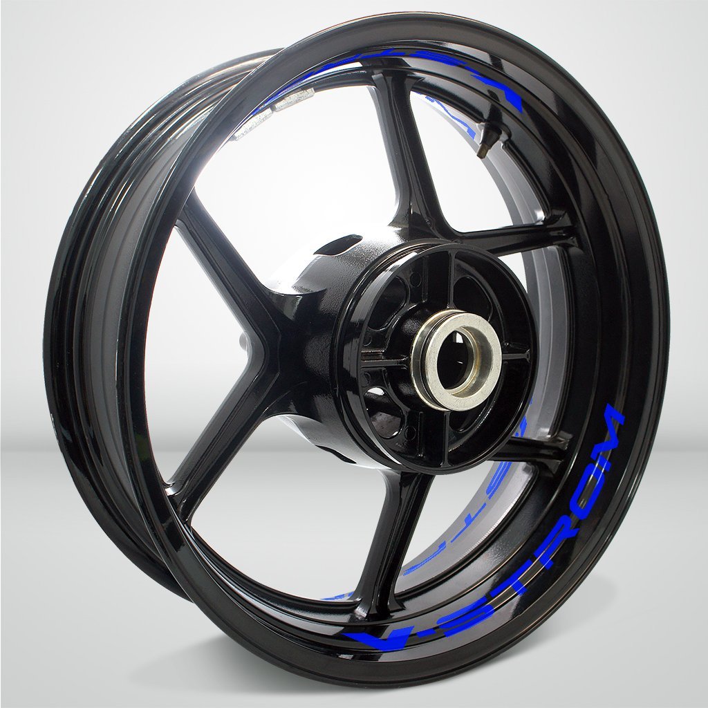 Dual Pack Inner Rim Tape Sticker Decal for Suzuki Vstrom - Motorcycle stickers and decals