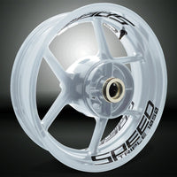 Dual Pack Inner Rim Tape Sticker Decal for Triumph Speed Triple 1050 - Motorcycle stickers and decals