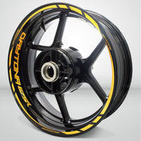 Motorcycle Rim Wheel Decal Accessory Sticker for Triumph Daytona 675R - Motorcycle stickers and decals