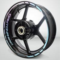 Motorcycle Rim Wheel Decal Accessory Sticker for Triumph Daytona 675R - Motorcycle stickers and decals