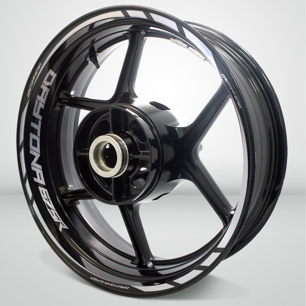 Motorcycle Rim Wheel Decal Accessory Sticker for Triumph Daytona 675R - Motorcycle stickers and decals