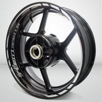 Motorcycle Rim Wheel Decal Accessory Sticker for Triumph Street Triple 675 - Motorcycle stickers and decals