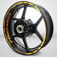 Motorcycle Rim Wheel Decal Accessory Sticker for Triumph Street Triple 675 - Motorcycle stickers and decals