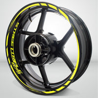 Motorcycle Rim Wheel Decal Accessory Sticker for Triumph Street Triple 675 - Motorcycle stickers and decals