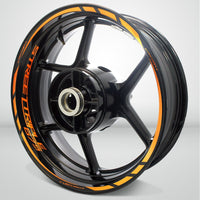 Motorcycle Rim Wheel Decal Accessory Sticker for Triumph Street Triple 675 - Motorcycle stickers and decals